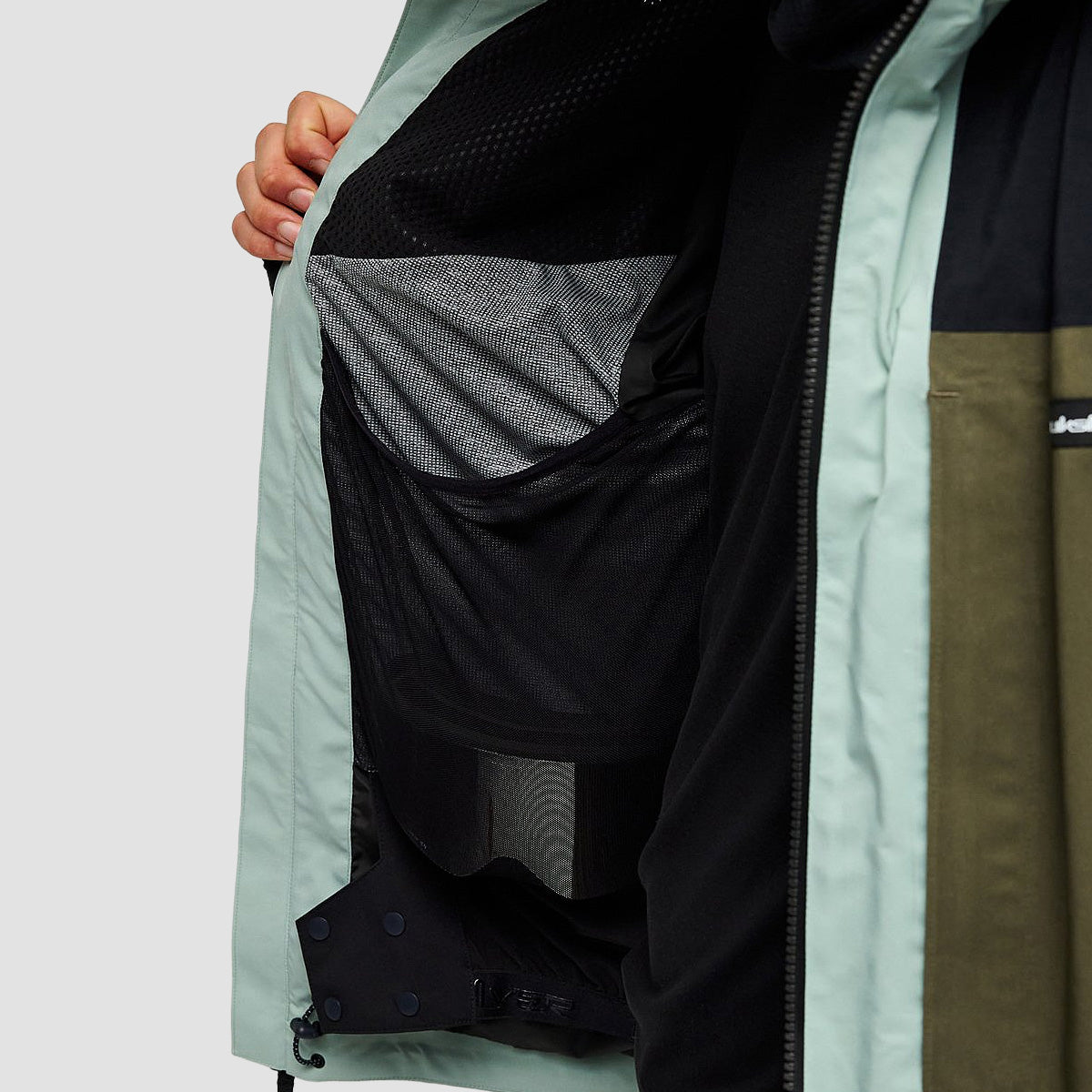 Quiksilver Forever Stretch GORE-TEX Snow Jacket Iceberg Green