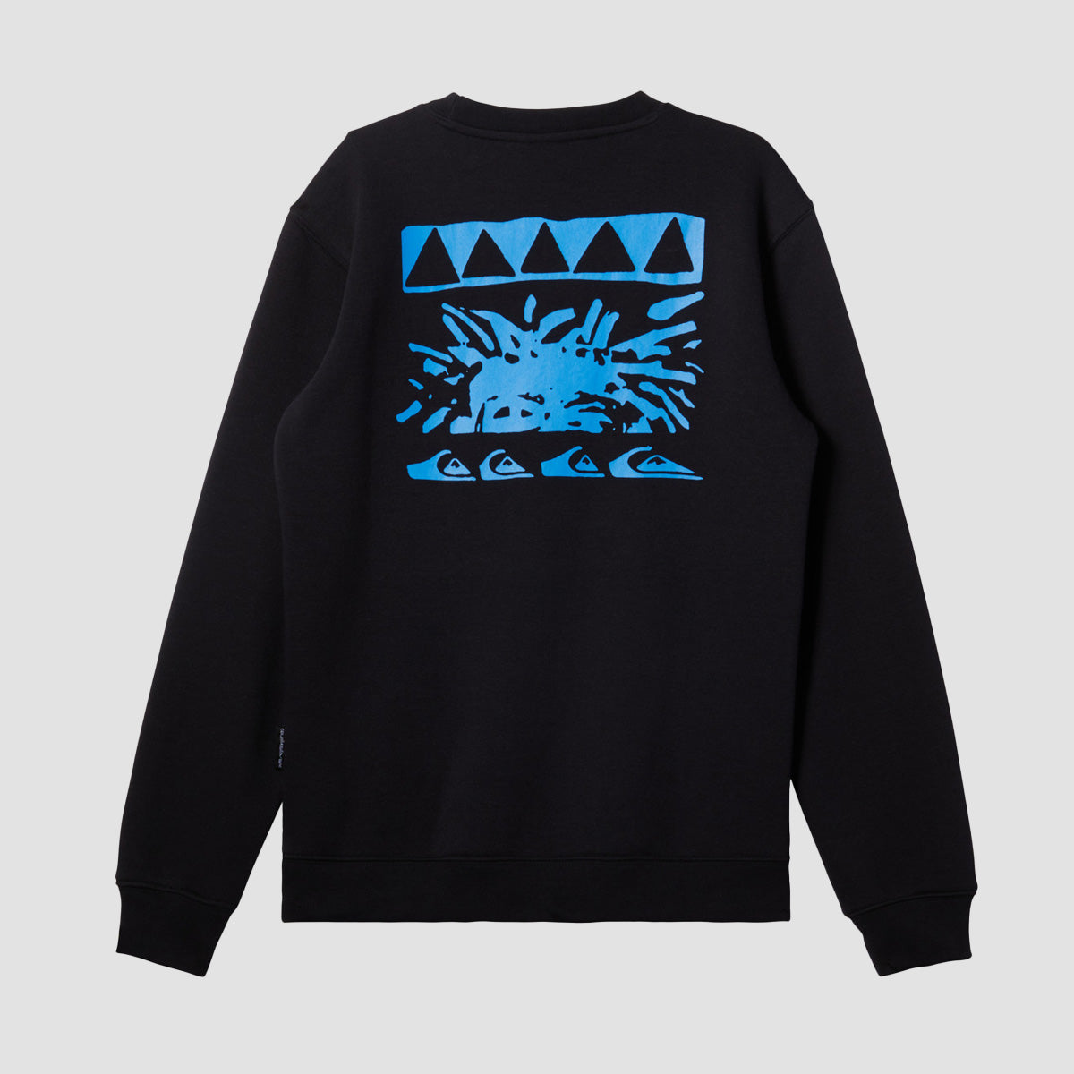 Quiksilver Graphic Crew Sweatshirt Black - Kids