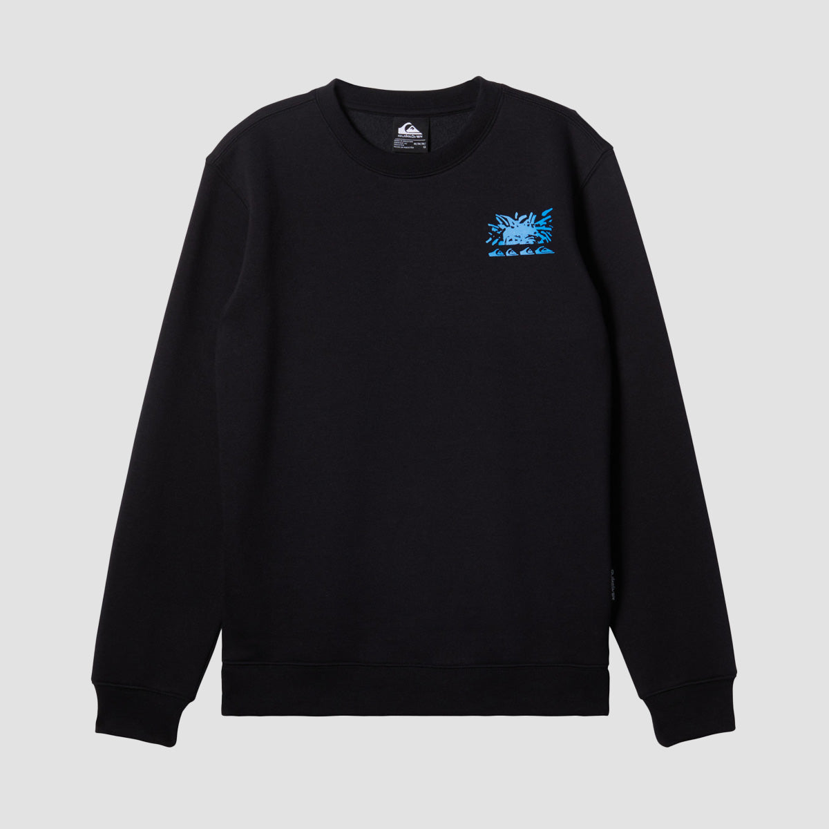 Quiksilver Graphic Crew Sweatshirt Black - Kids