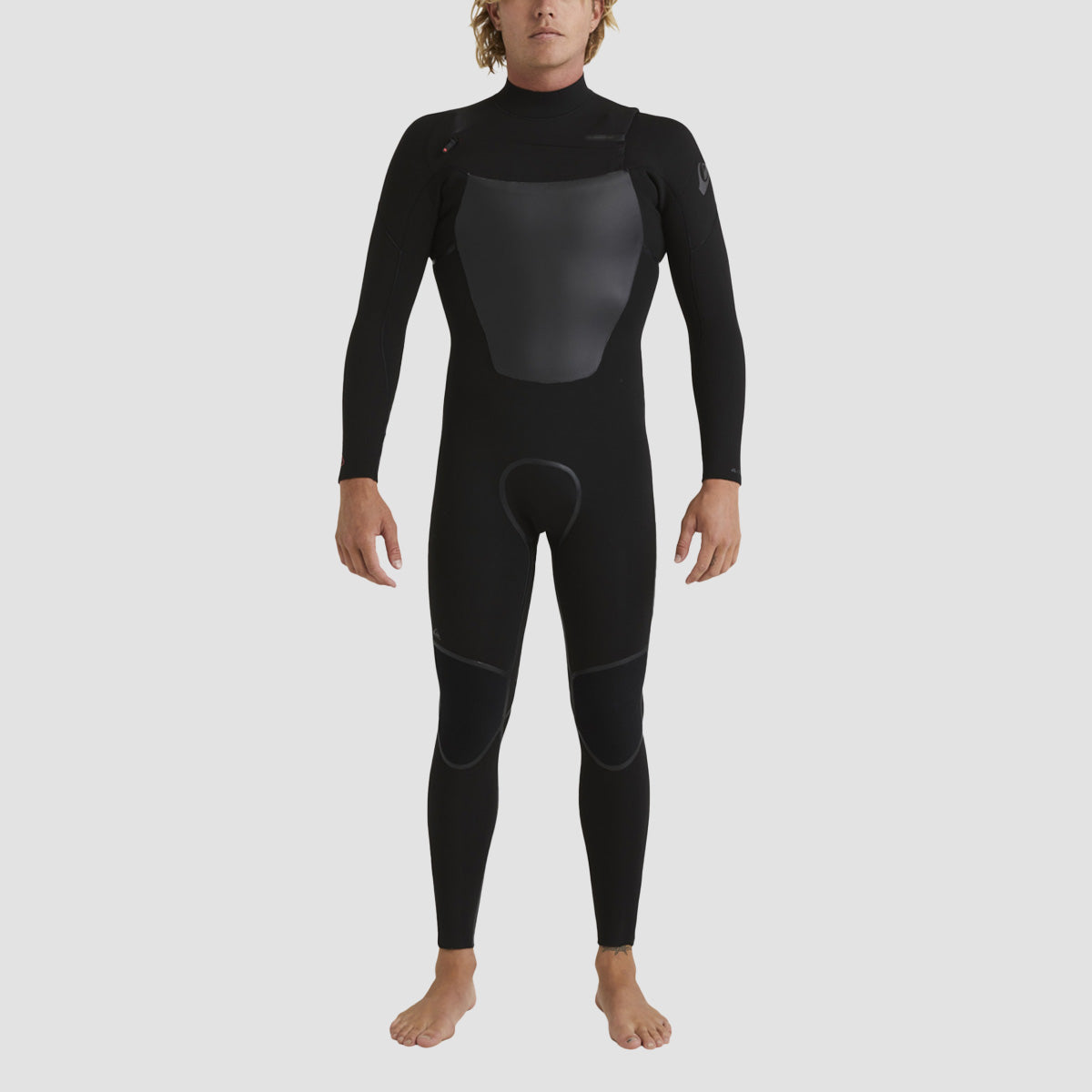 Quiksilver Marathon Sessions 4/3mm Chest Zip Wetsuit Black