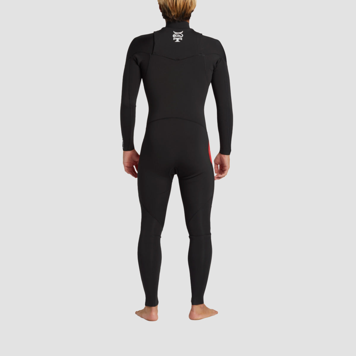 Quiksilver Mercury 3/2mm Chest Zip Wetsuit High Risk Red