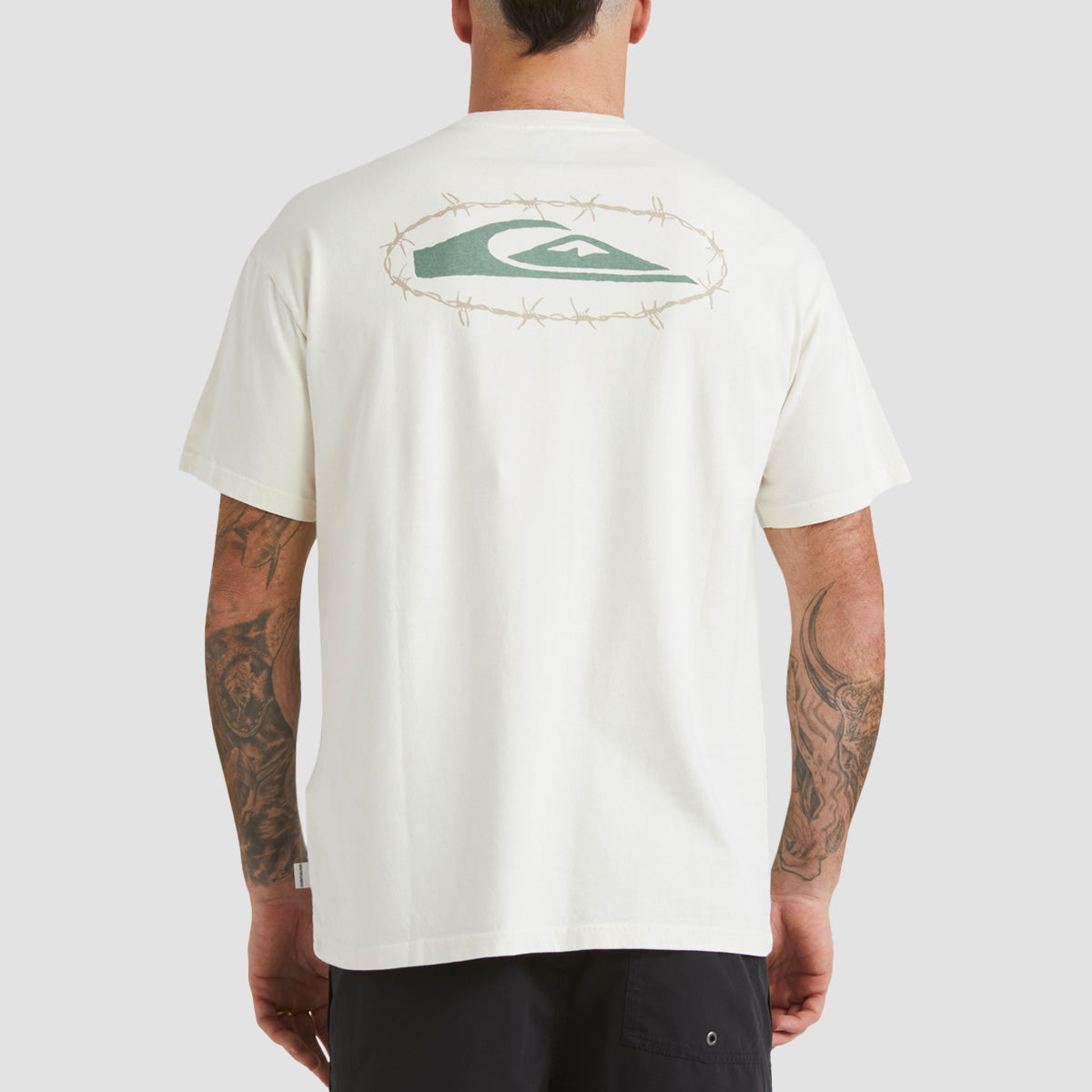 Quiksilver Mikey T-Shirt Snow White