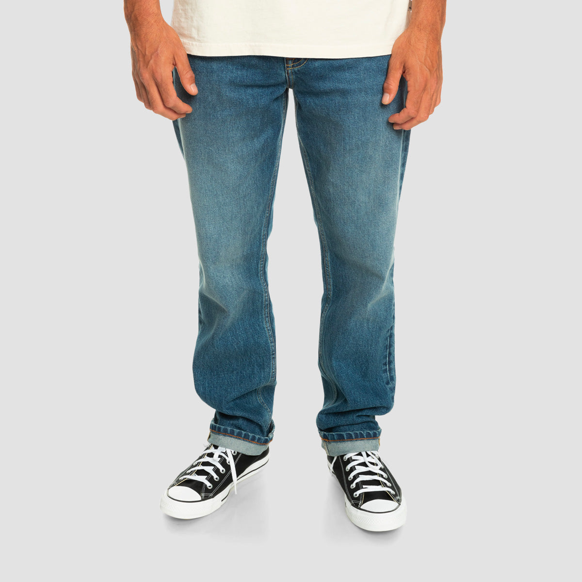 Quiksilver Modern Wave Straight Fit Jeans Aged