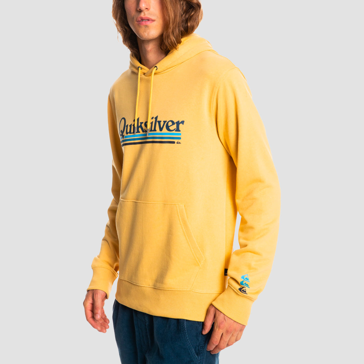 Quiksilver On The Line Pullover Hoodie Rattan