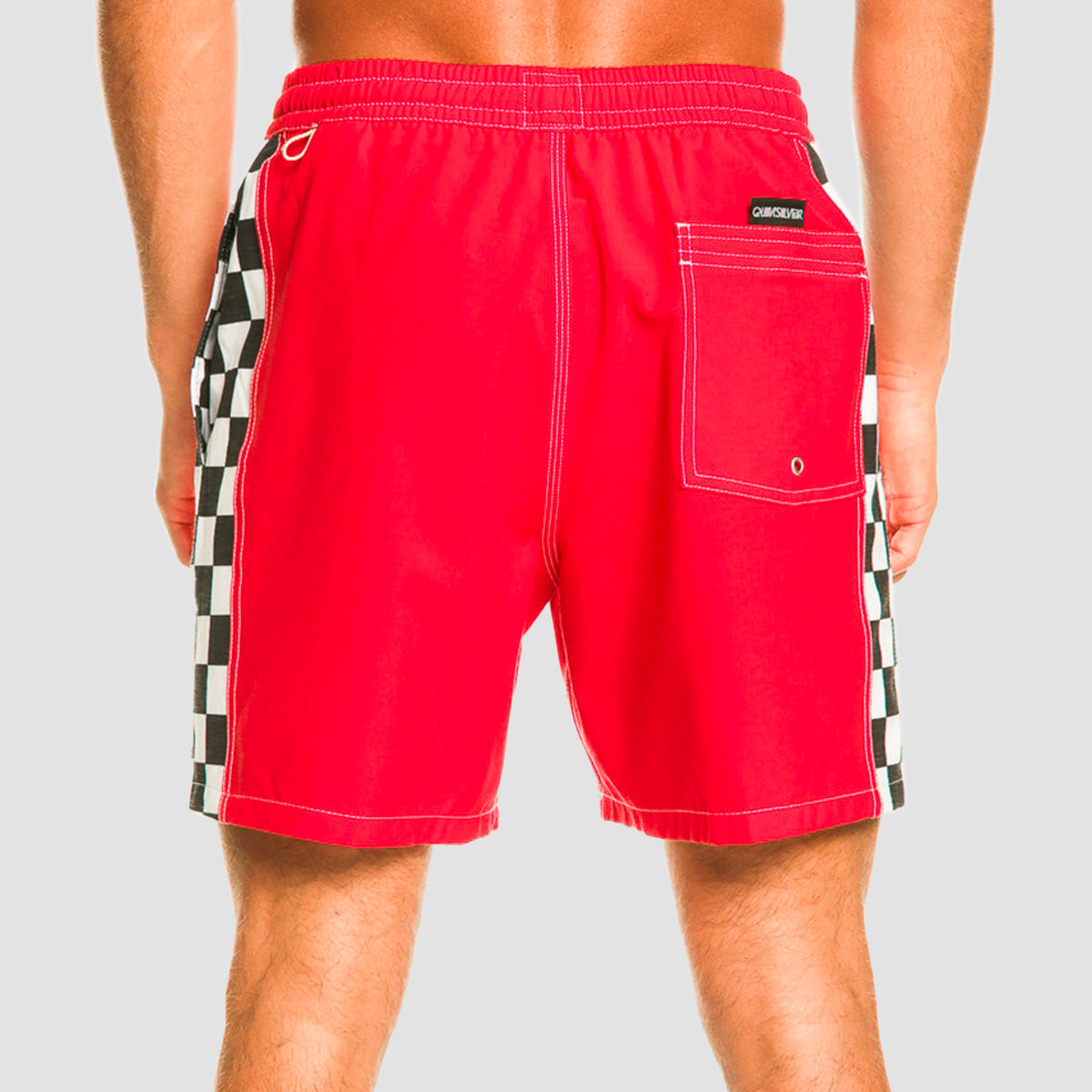 Quiksilver Original Arch 17" Swim Shorts High Risk Red