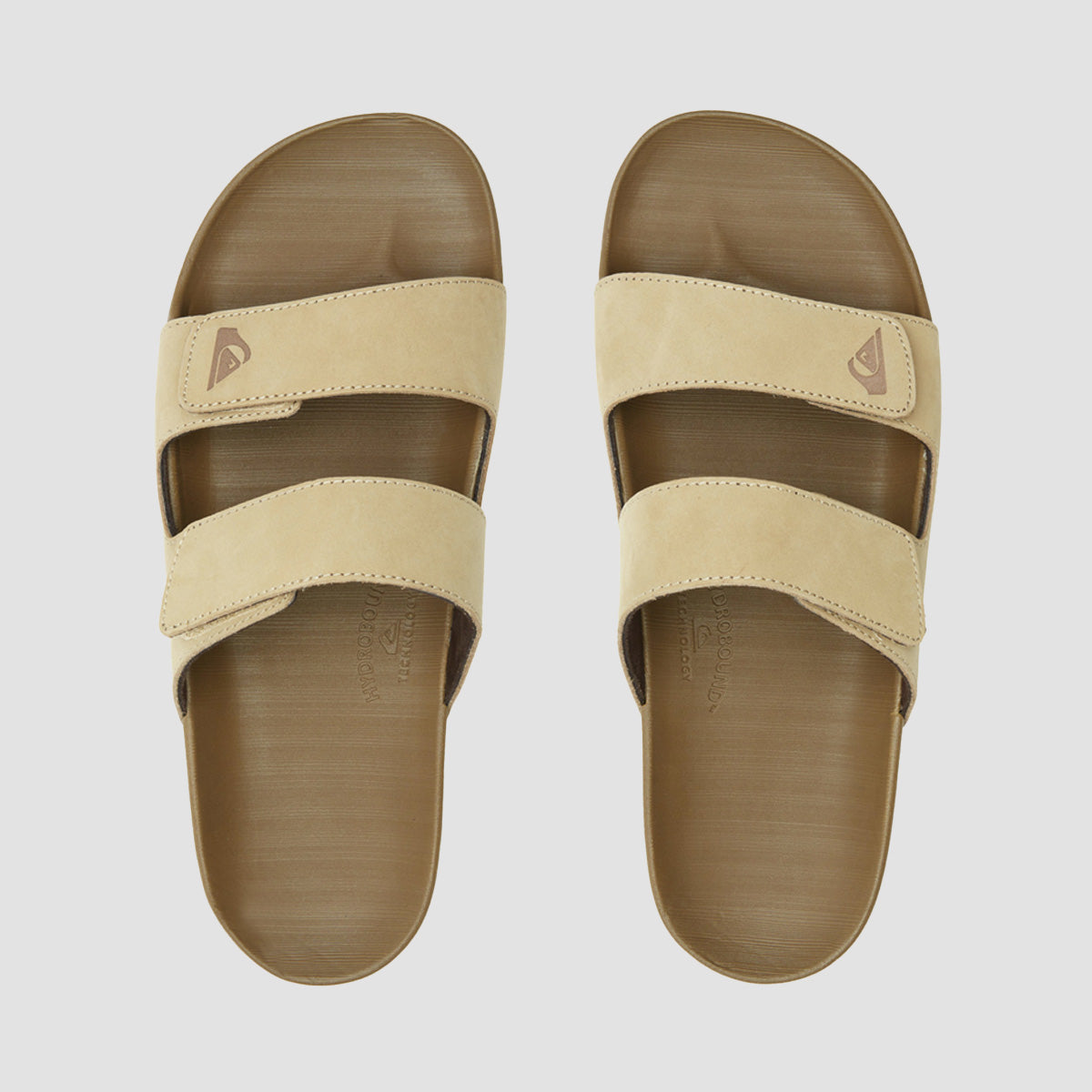 Quiksilver Rivi Leather Double Adjust RF Sandals - Tan 1