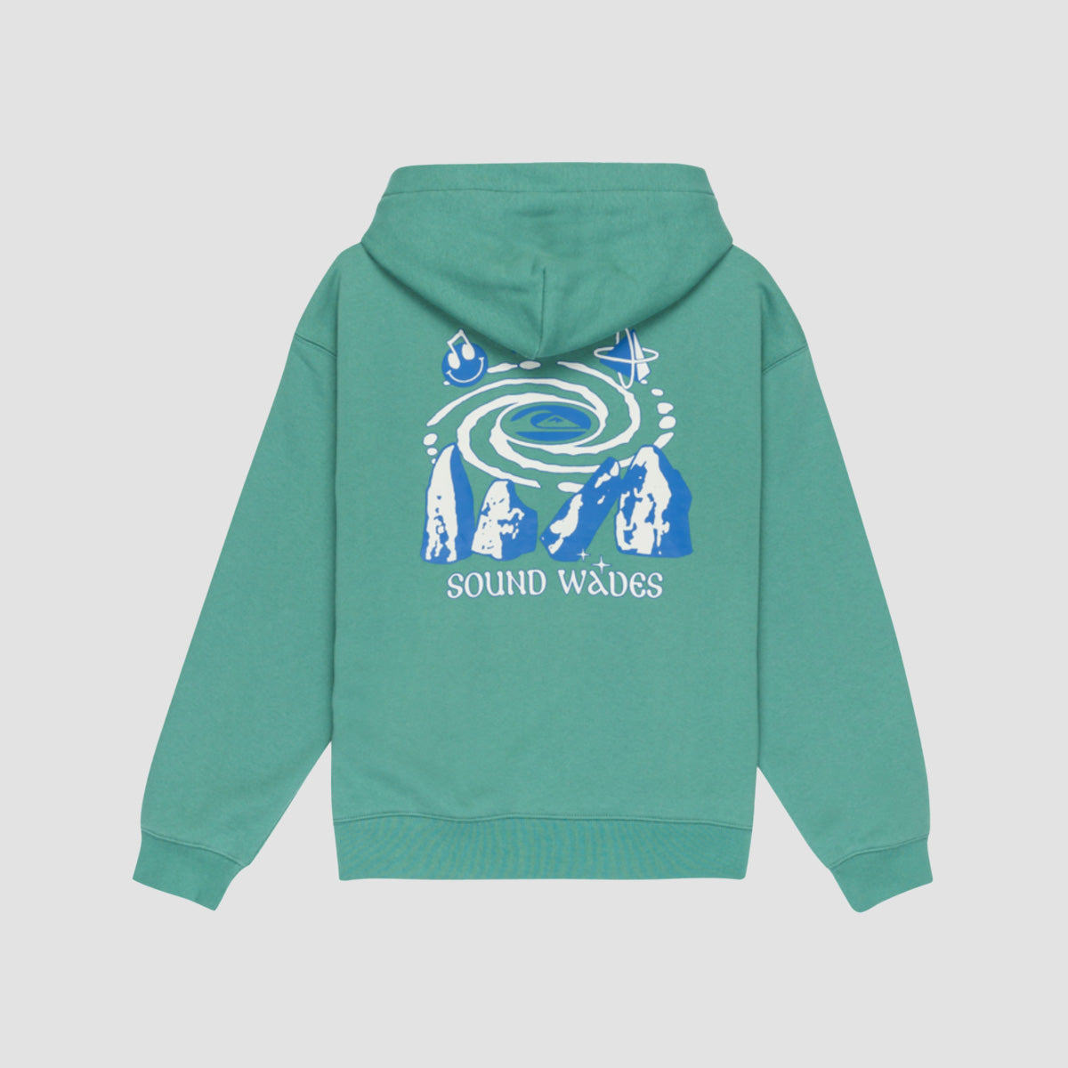 Quiksilver Salt Water Graphic Pullover Hoodie Deep Sea - Kids