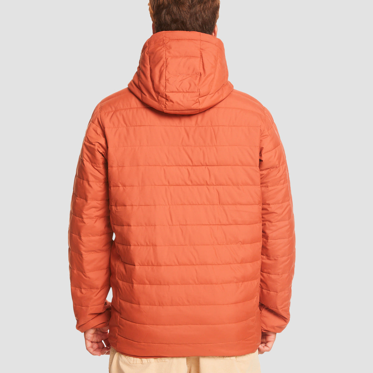 Quiksilver Scaly Puffer Jacket Baked Clay