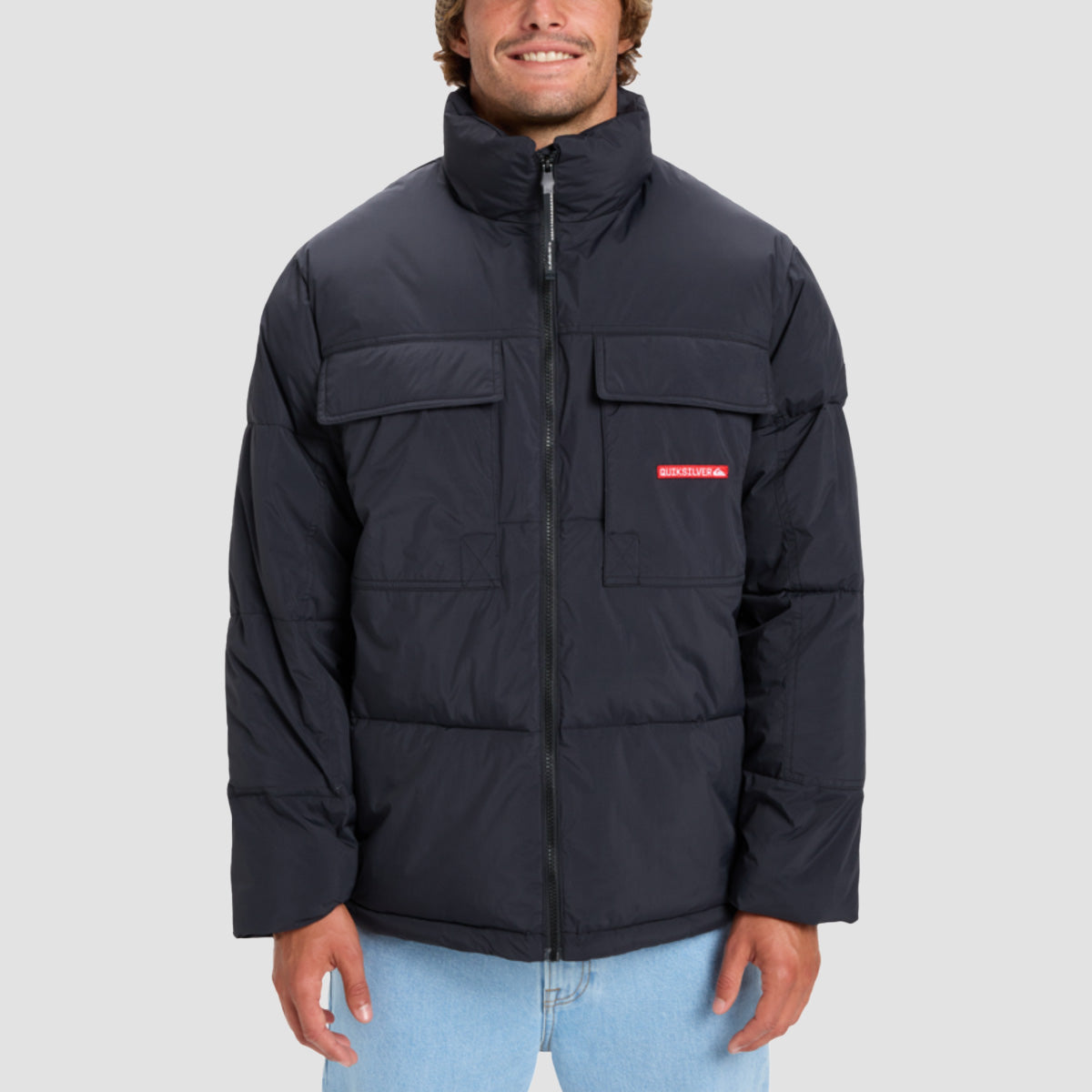 Quiksilver Stay Puff Insulator Jacket Black