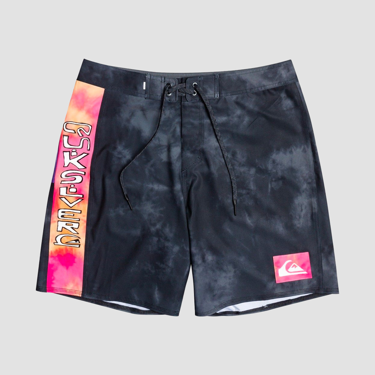 Quiksilver Surfsilk Acid Wash 15" Boardshorts Black - Kids