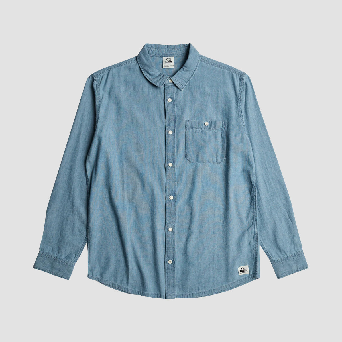 Quiksilver Teslin Longsleeves Shirt Flint Stone