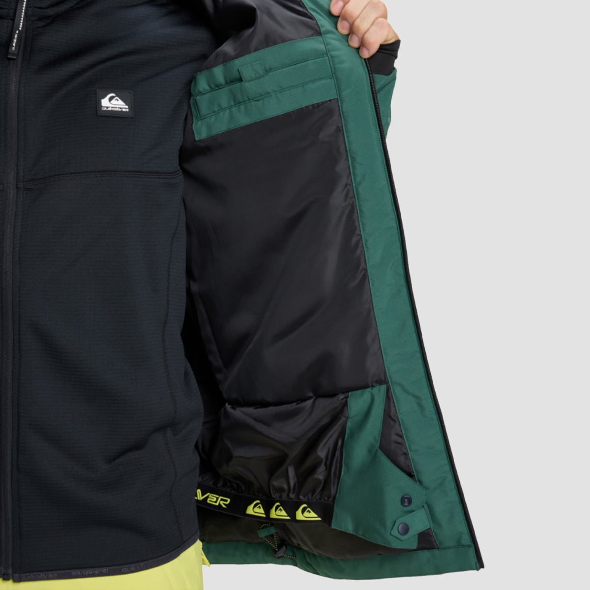 Quiksilver Titano 10K Snow Jacket Trekking Green