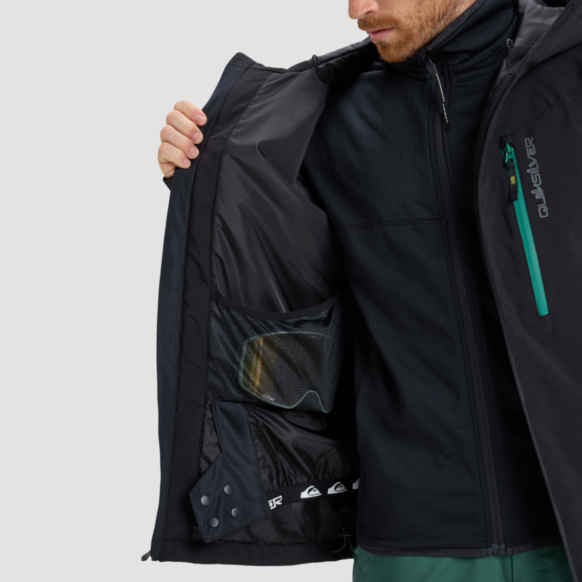 Quiksilver Titano 10K Snow Jacket True Black