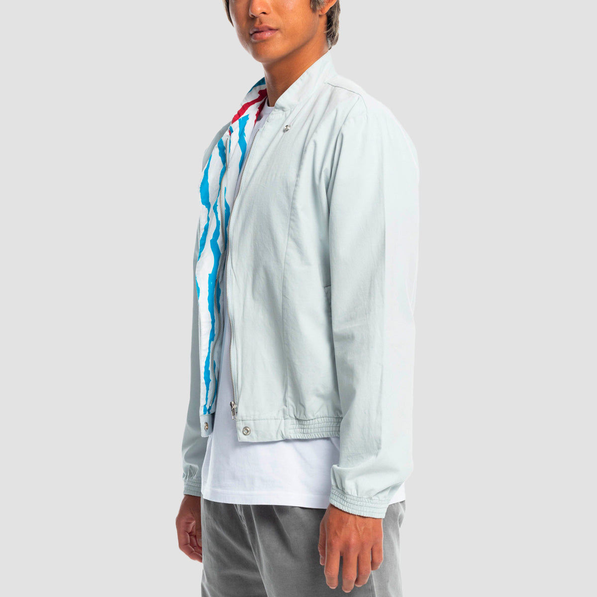 Quiksilver x Stranger Things The Steve Jacket Pearl Blue