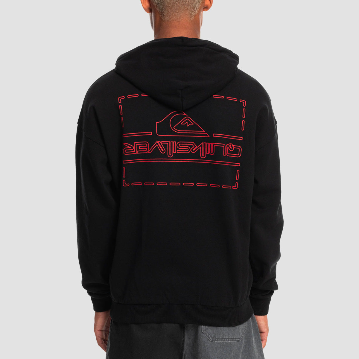 Quiksilver x Stranger Things Upside Down Pullover Hoodie Black