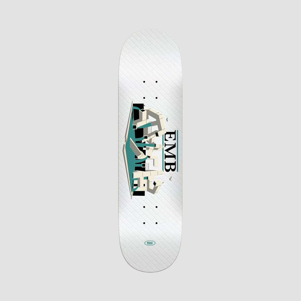 Real EMB Team Skateboard Deck - 8.5"