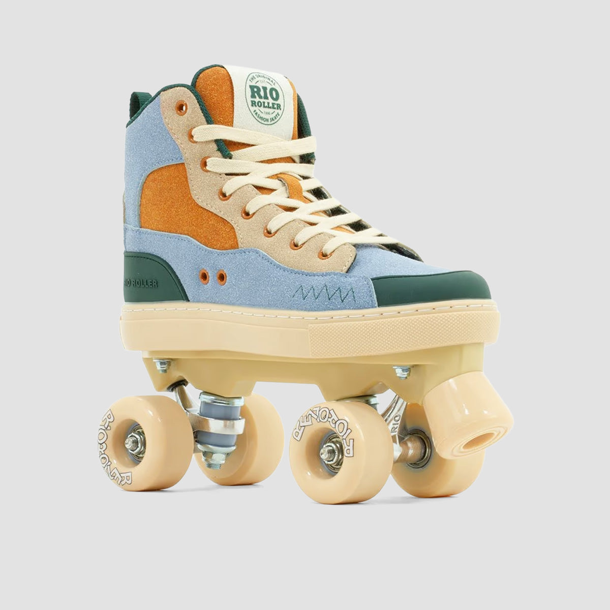Rio Roller Beats Quad Skates Blue/Tan