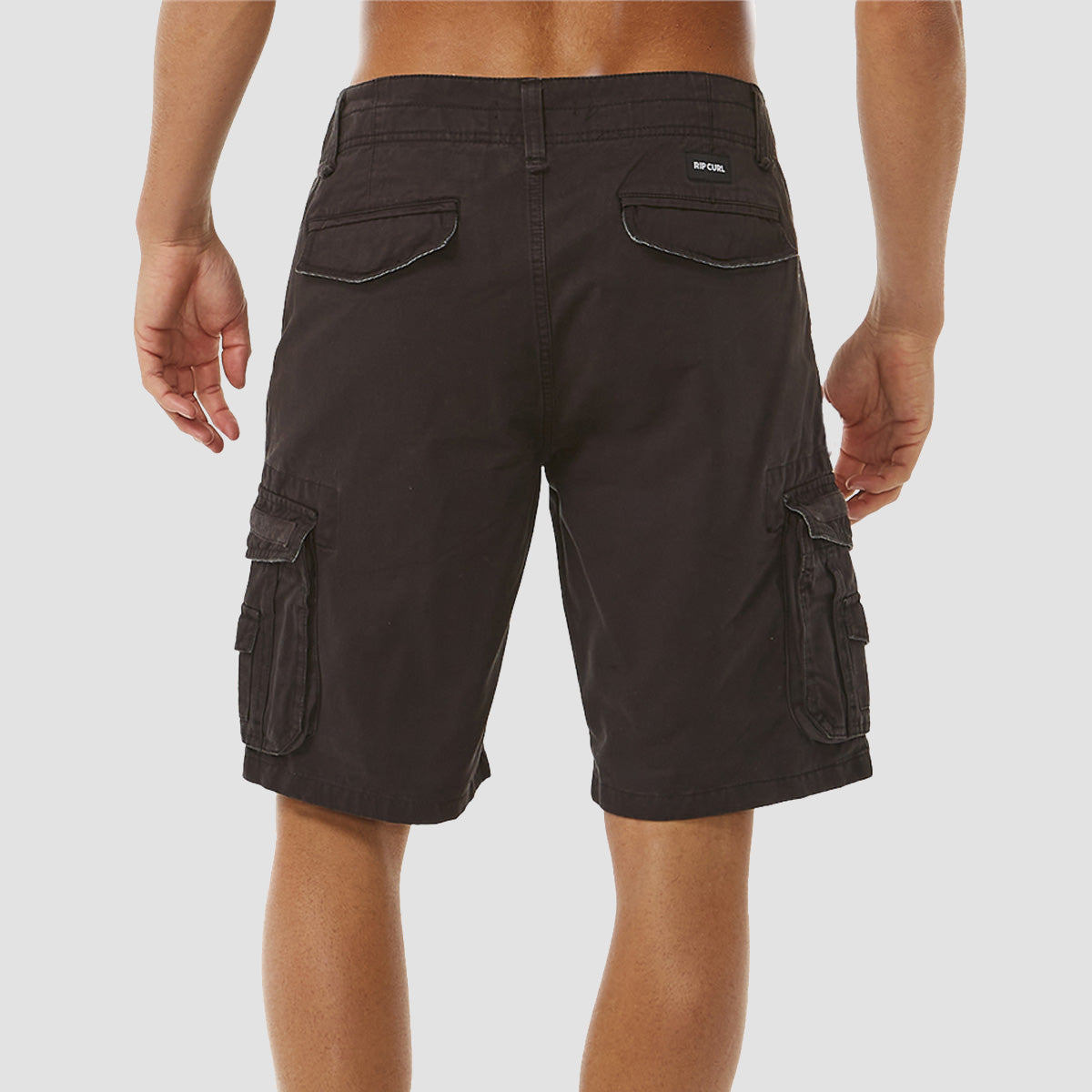 Rip Curl Classic Surf Trail Cargo Shorts Washed Black