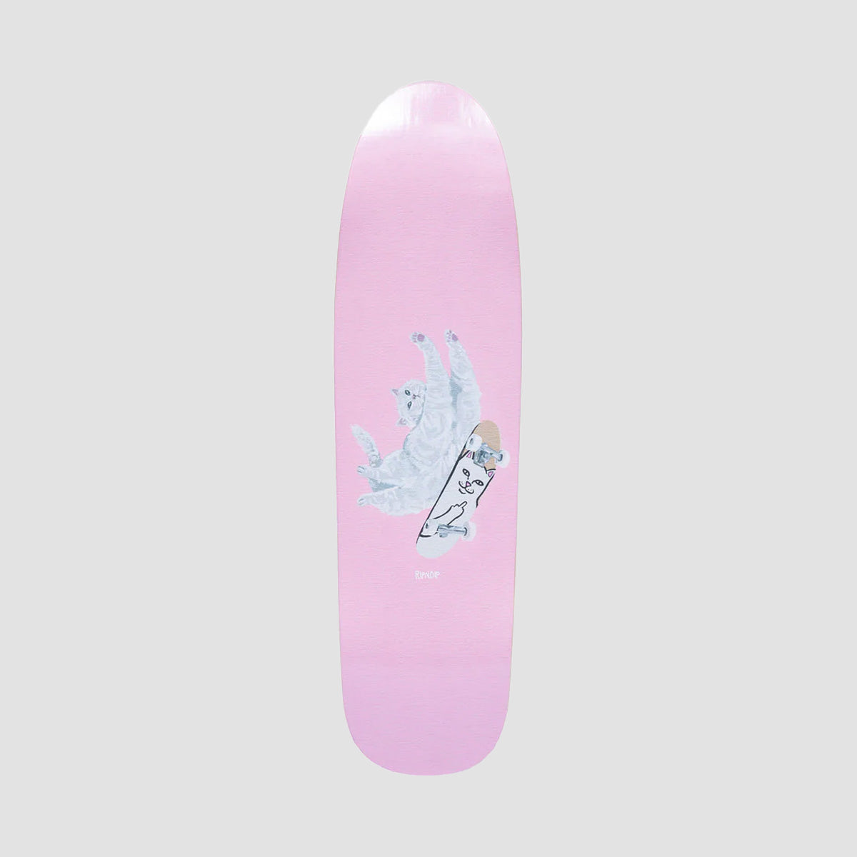 RIPNDIP Kick Back Skateboard Deck Pink - 8.5"