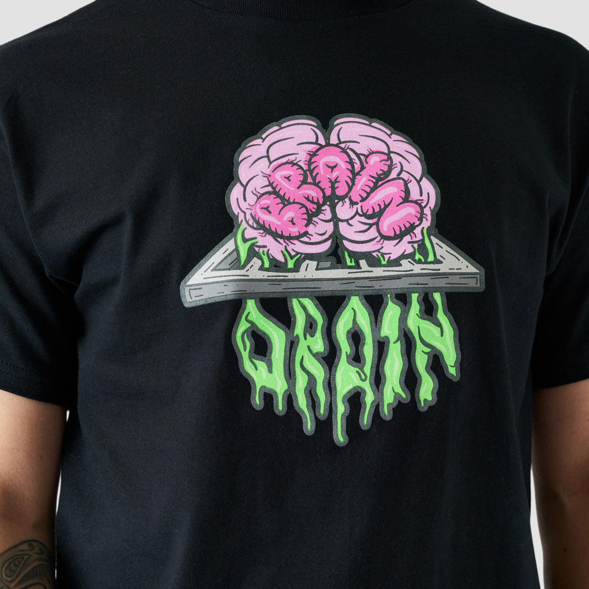 Brain Drain T-Shirt Black