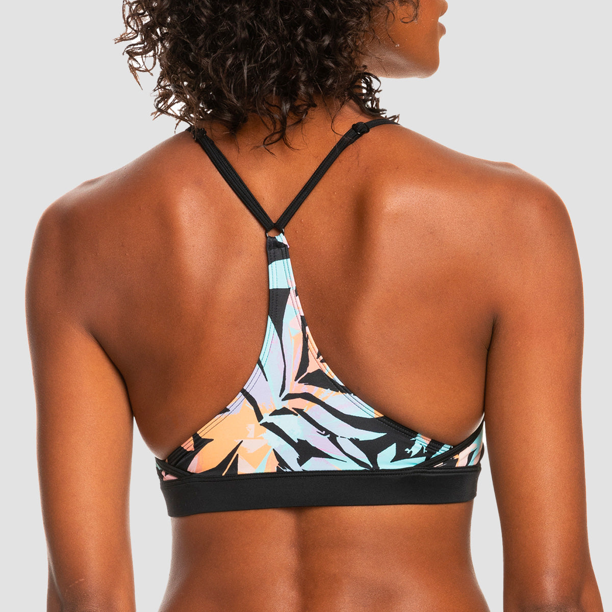 Roxy Active Bralette Bikini Top Multico - Womens