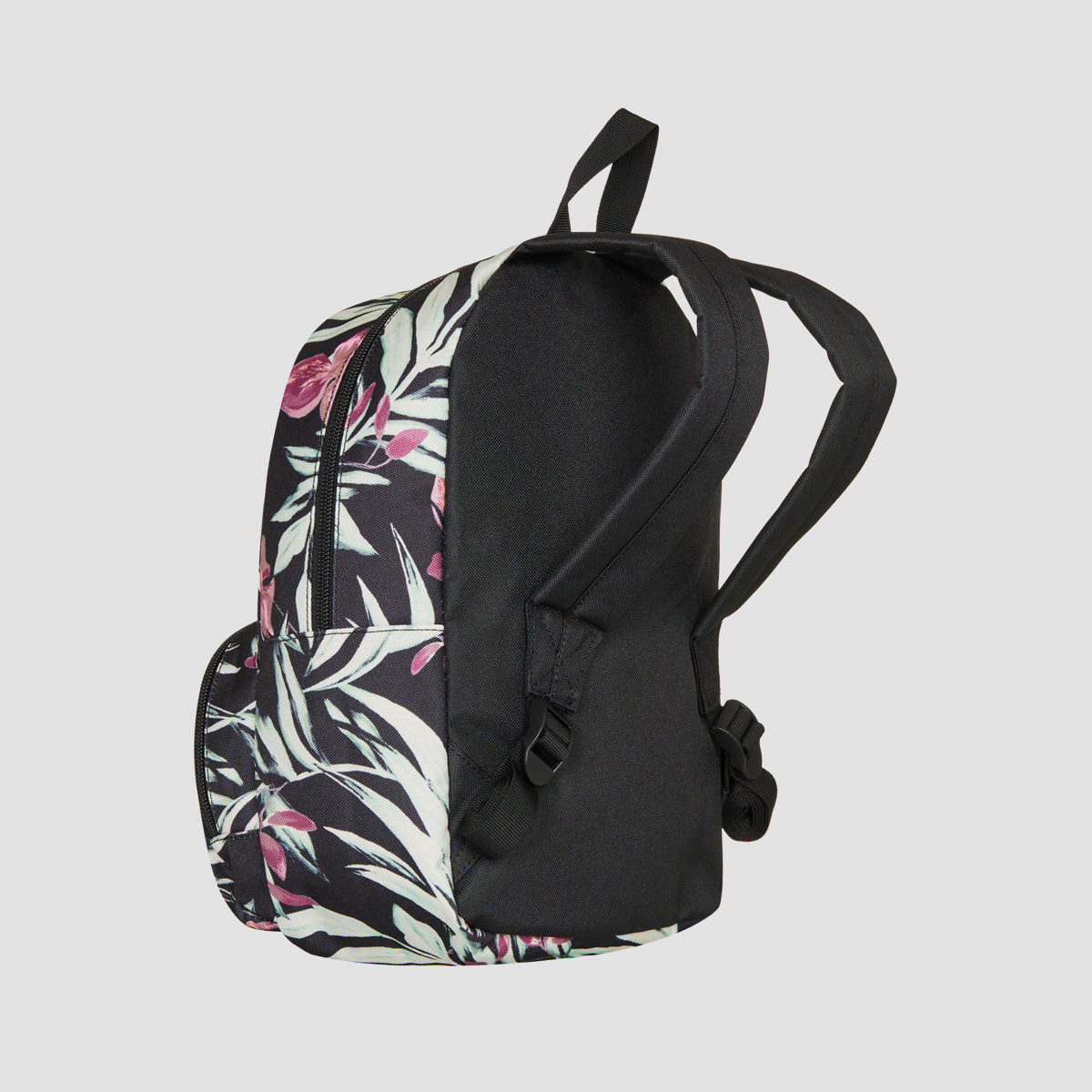 Roxy Always Core Printed 8L Backpack Anthracite Wind Swept Floral - Womens