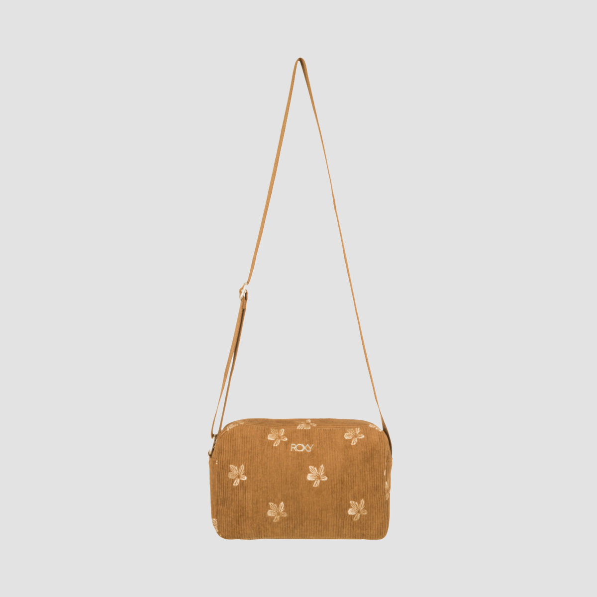 Roxy Feeling Emby 2L Crossbody Bag Woodsmoke - Womens