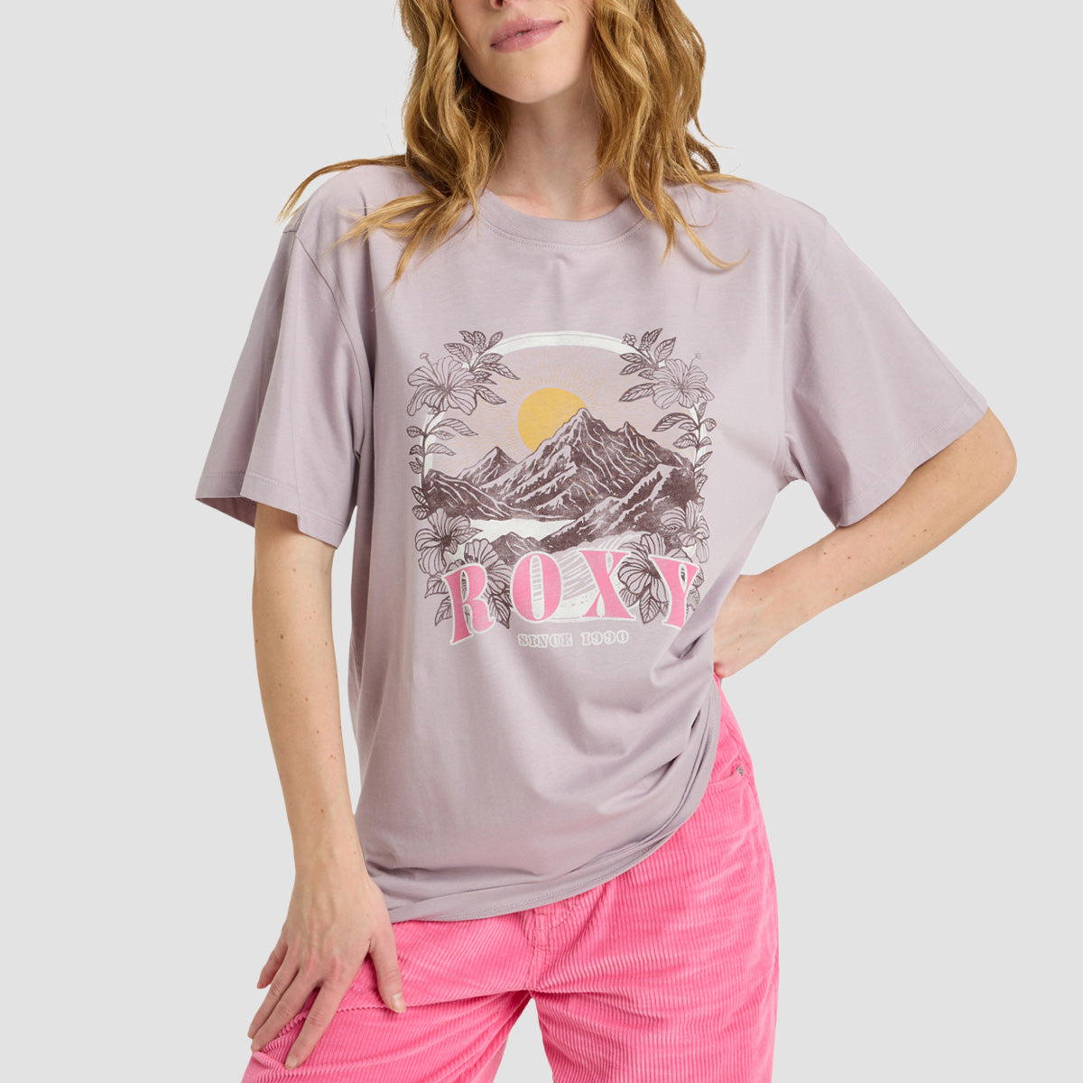 Roxy Hangloose Poster T-Shirt Nirvana - Womens