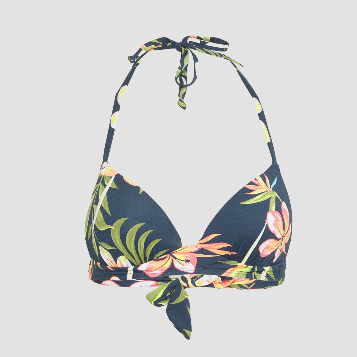 Roxy Into The Sun Bikini Set Mood Indigo Tropical Depth - Womens