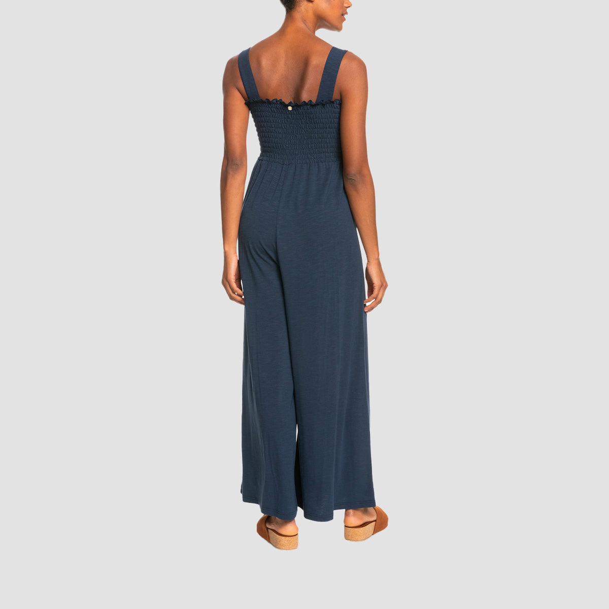 Roxy Just Passing By Jumpsuit Mood Indigo - Womens