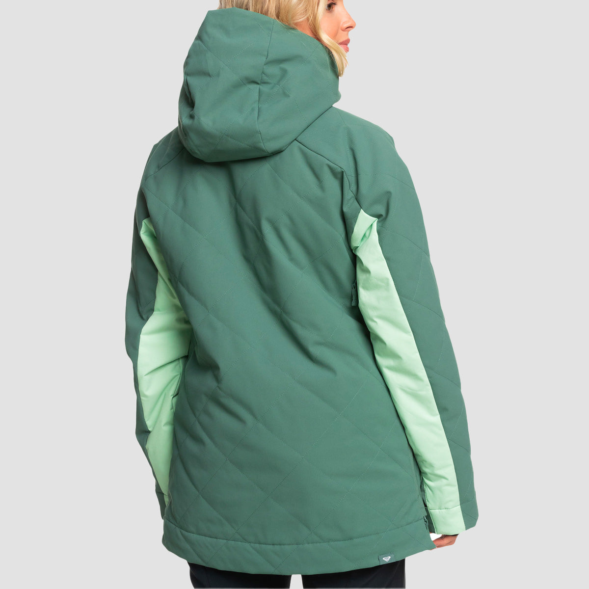 Roxy Radiant Lines 10K Overhead Snow Jacket Dark Forest - Womens