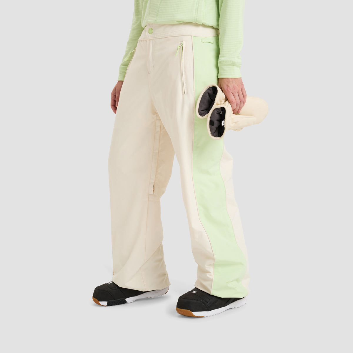 Roxy Steeply 10K Snow Pants Buttercream - Womens