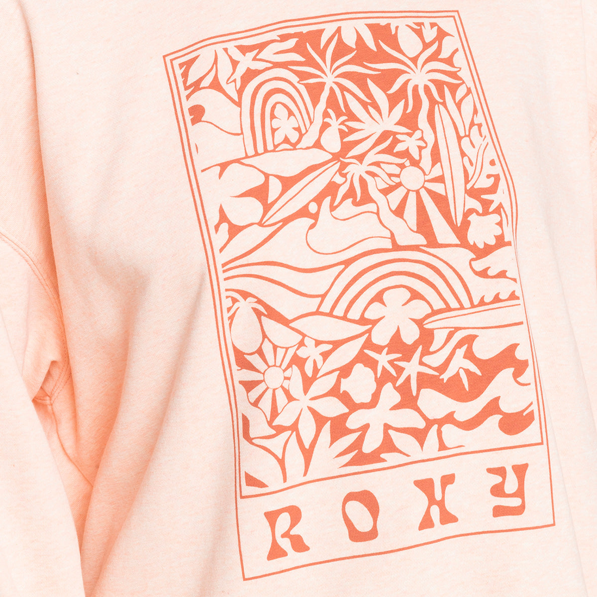 Roxy Take Your Place B Crew Sweat Pale Dogwood - Womens