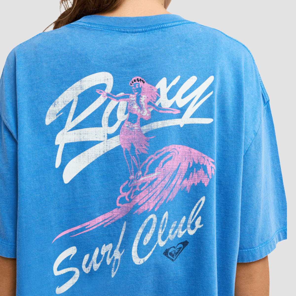 Roxy Tall Oversize Washed T-Shirt Super Sonic - Womens
