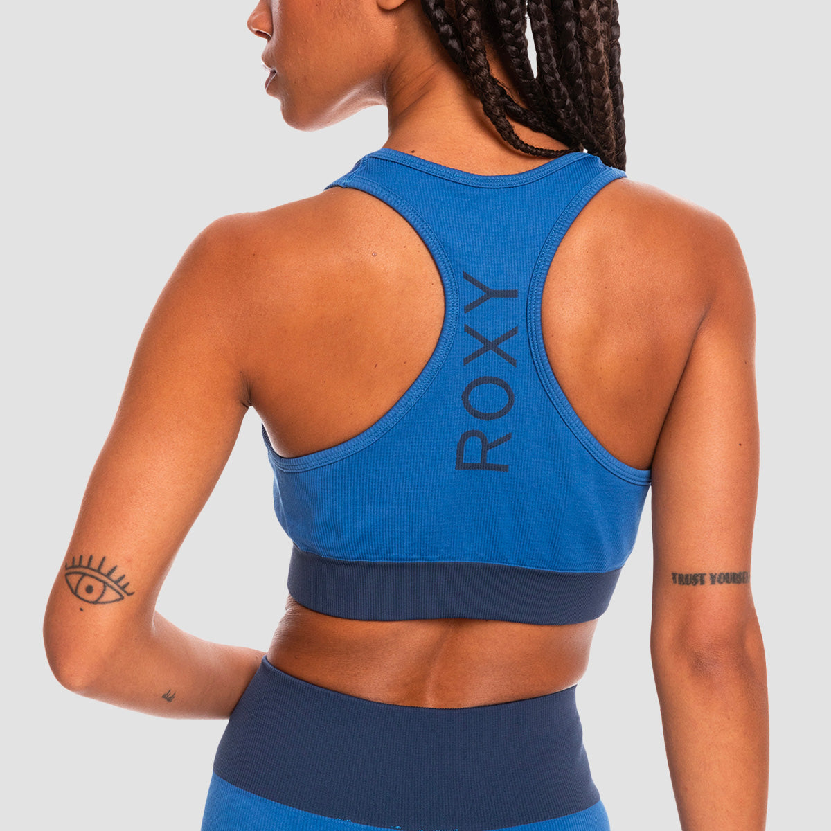 Roxy Time To Pretend Sports Bra Delft - Womens