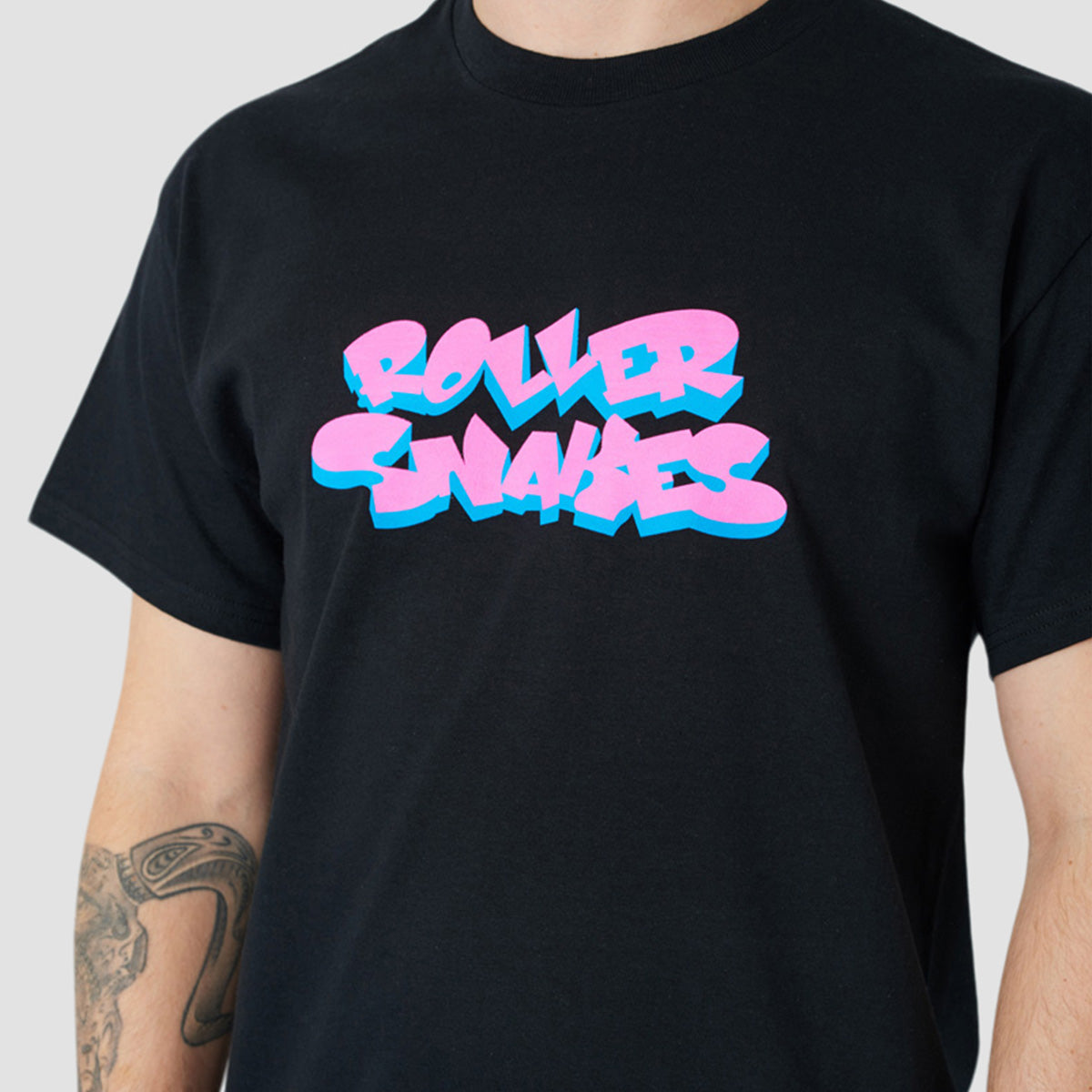 Rollersnakes Marian T-Shirt Black