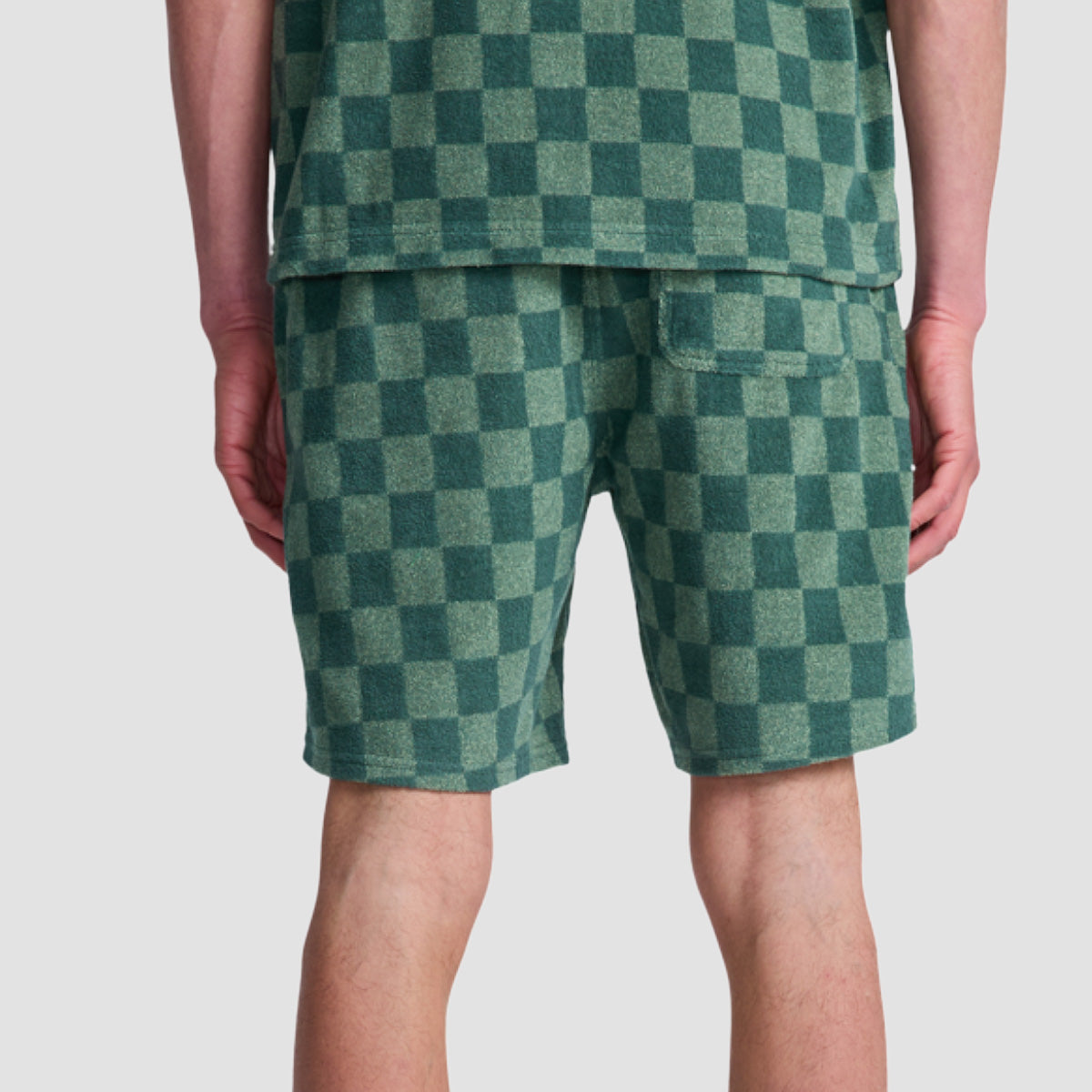 RVCA AF Checker Shorts Beechnut
