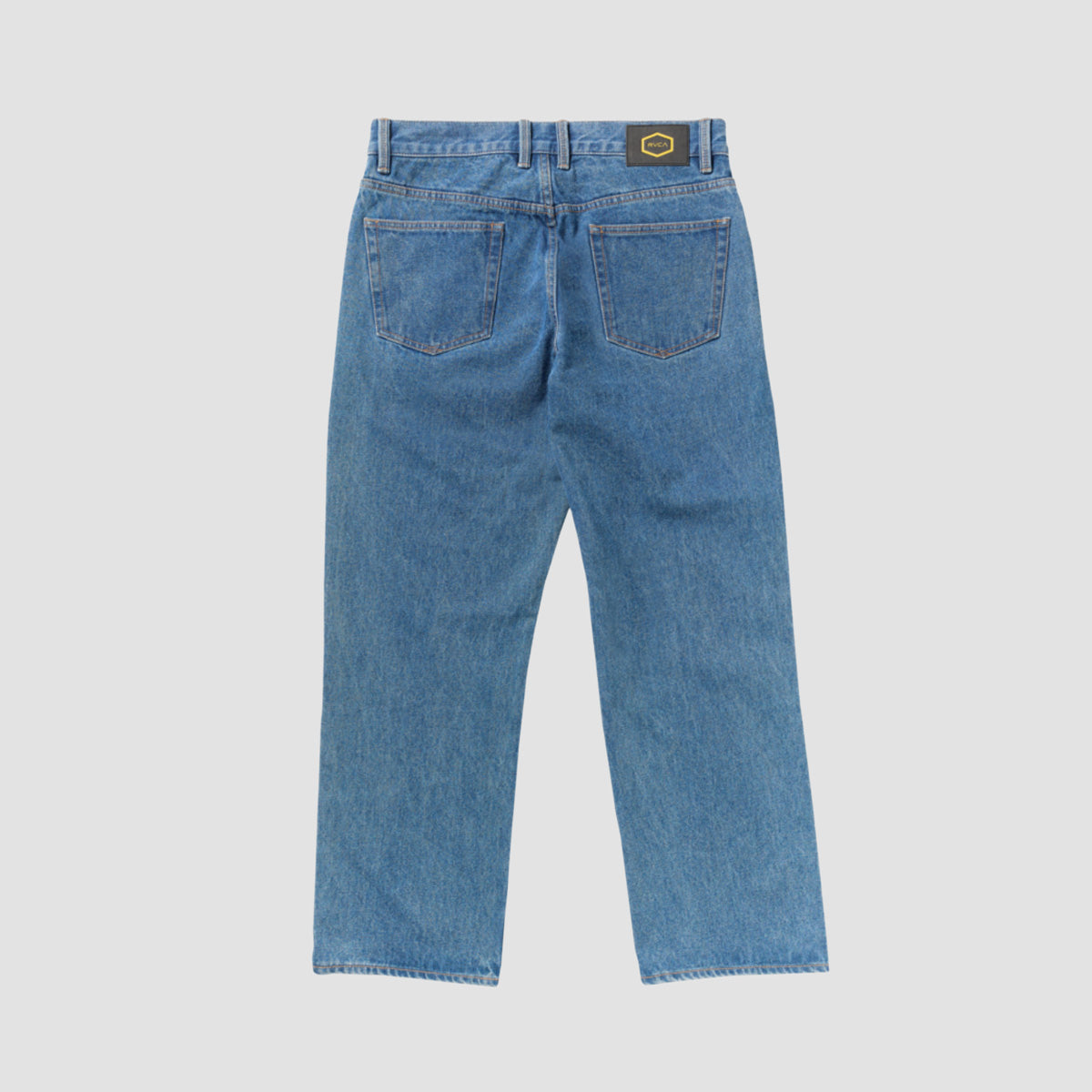 RVCA Americana Day Relaxed Fit Jeans Blue Collar