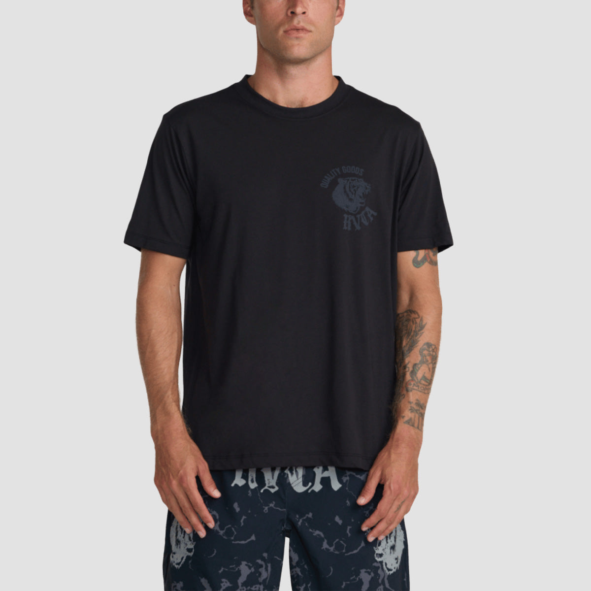 RVCA Bag Cat Sports T-Shirt Black