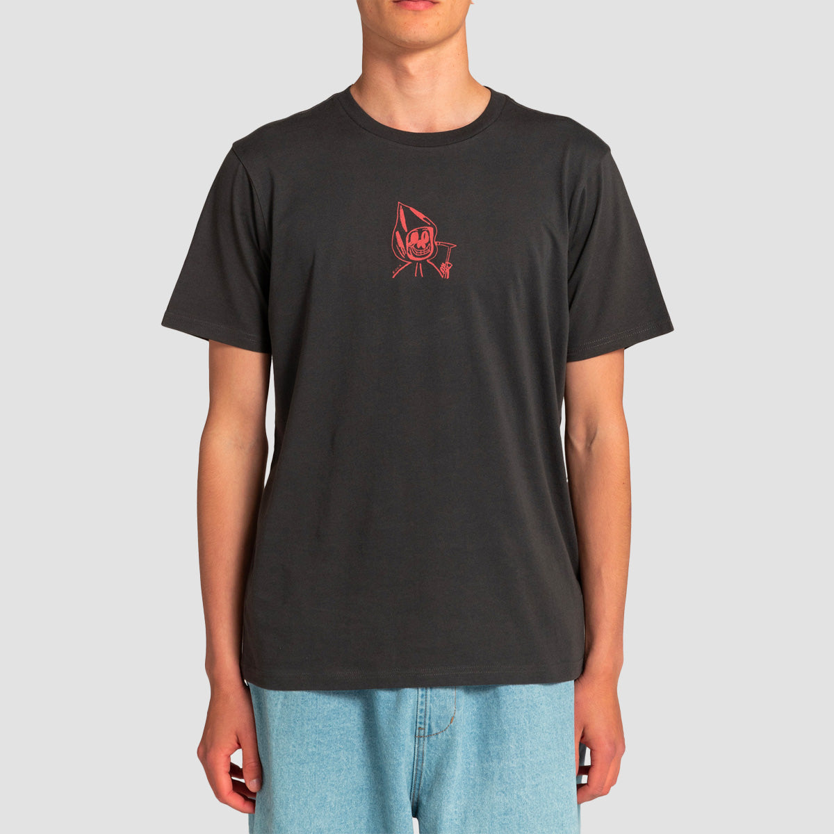 RVCA DMOTE Guy T-Shirt Pirate Black