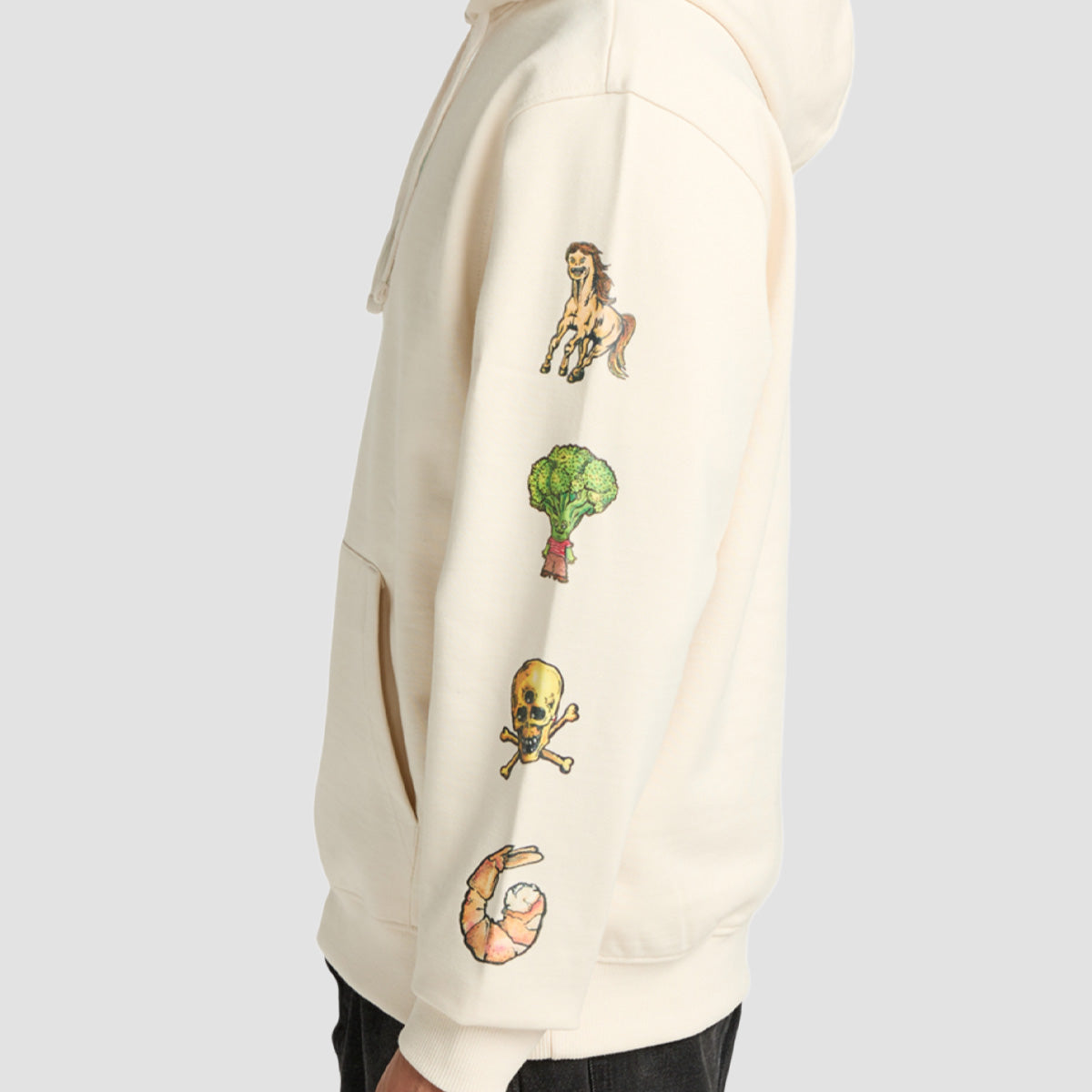 RVCA KSL Pullover Hoodie Salt