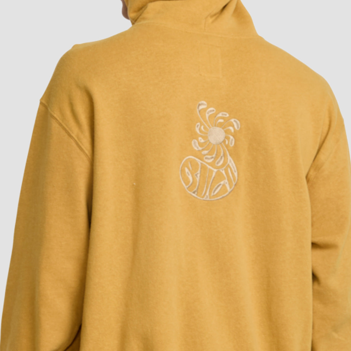 RVCA La Wave Pullover Hoodie Ochre