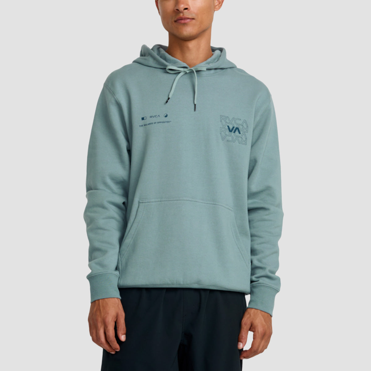 RVCA Pin Flip Pullover Hoodie Lead