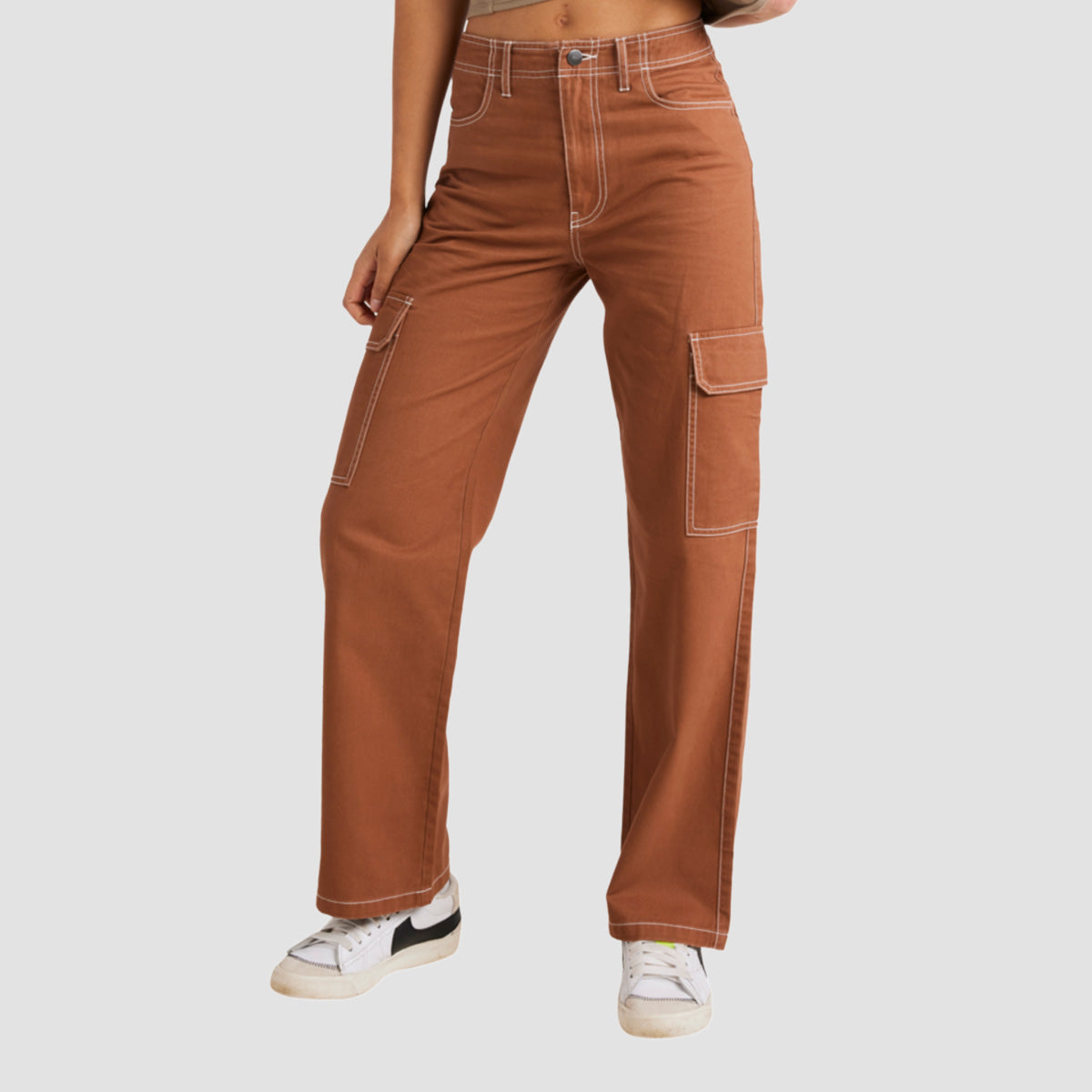 RVCA Rangers Pants Rawhide - Womens