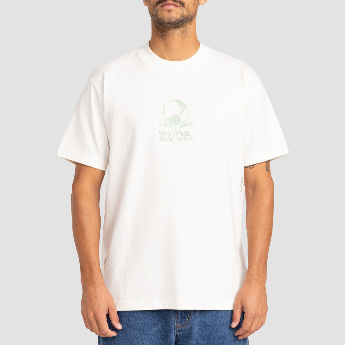 RVCA Scorched Lands T-Shirt Salt