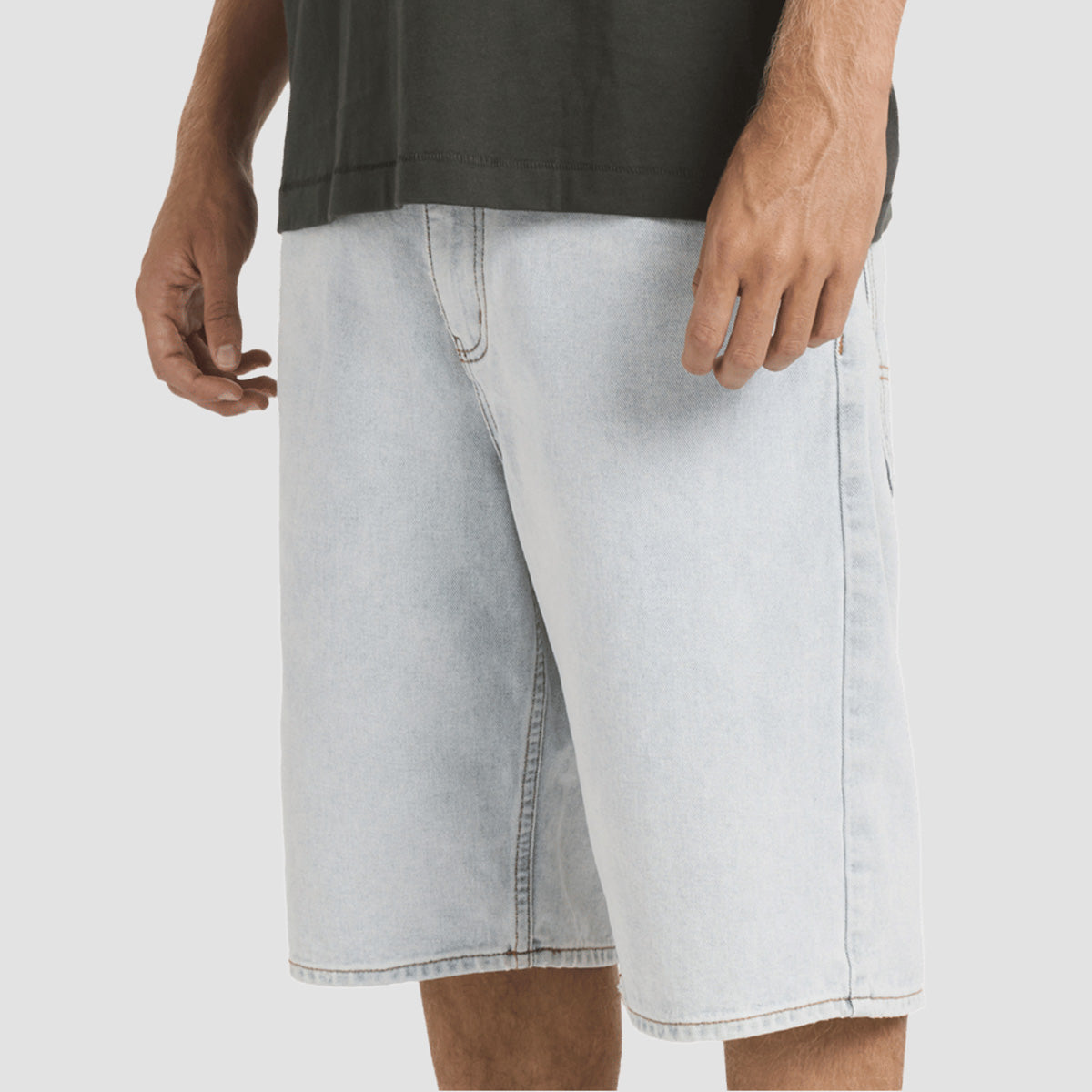 RVCA Skate 22" Denim Shorts Ash Blue