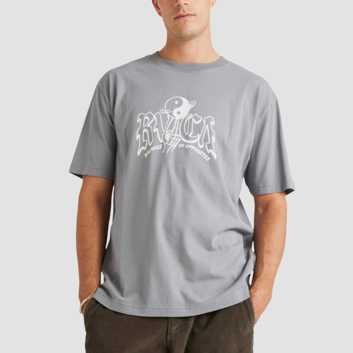 RVCA Spun Out T-Shirt Monument