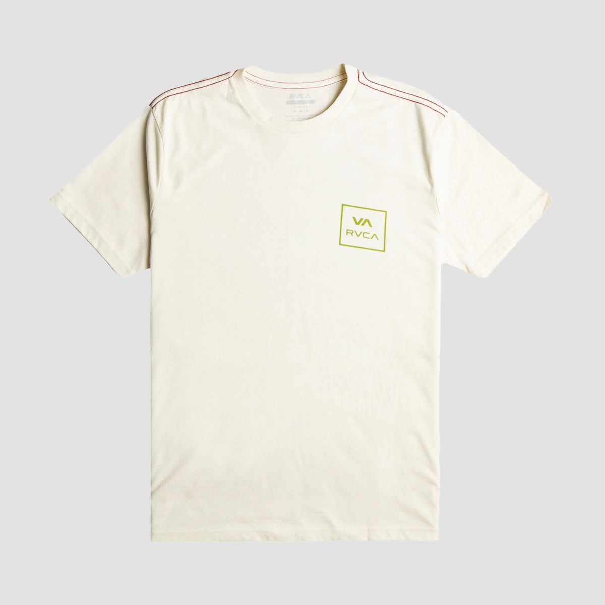 RVCA VA All The Way T-Shirt Antique White