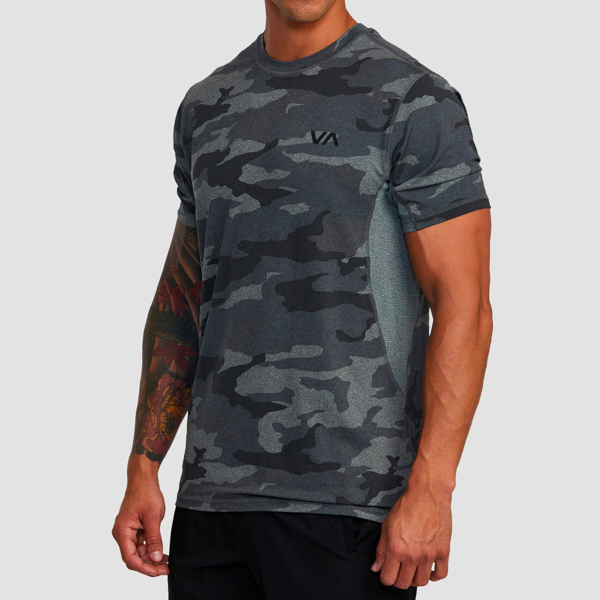 RVCA VA Sport Vent T-Shirt Camo