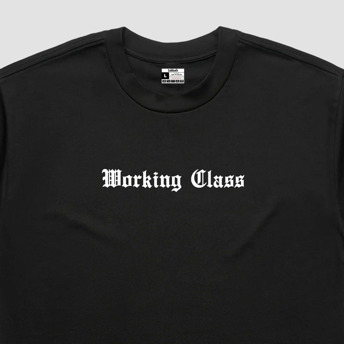 Sabbath Wheels Working Class T-Shirt Black